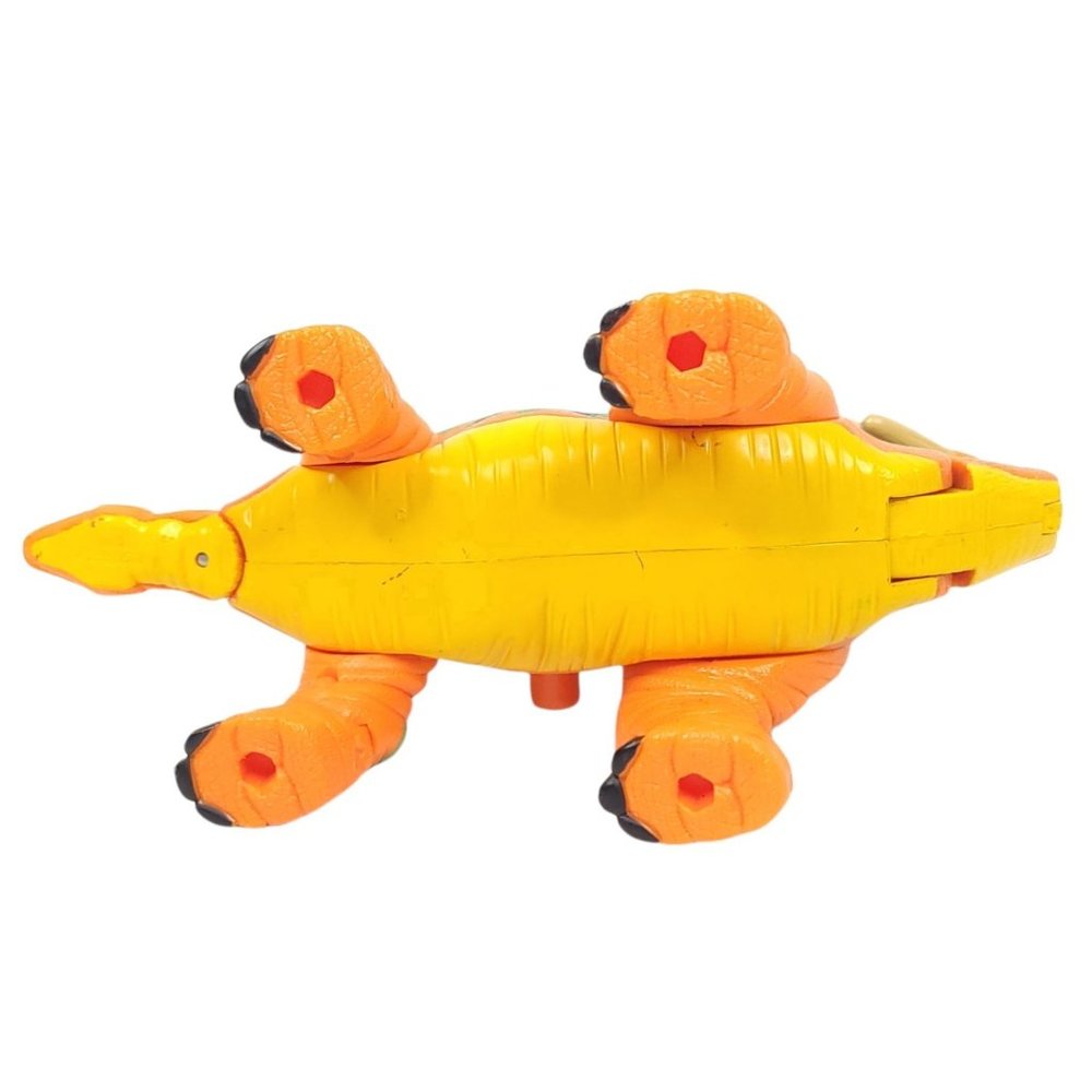 2005 Mattel Fisher Price Crunch the Kentrosaurus Dinosaur Imaginext Toy Orange - Picture 10 of 10